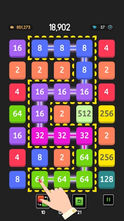 2248  Number Link Puzzle Game