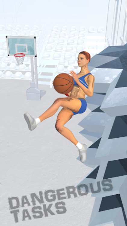 Ragdoll Dunk. Crazy basketball