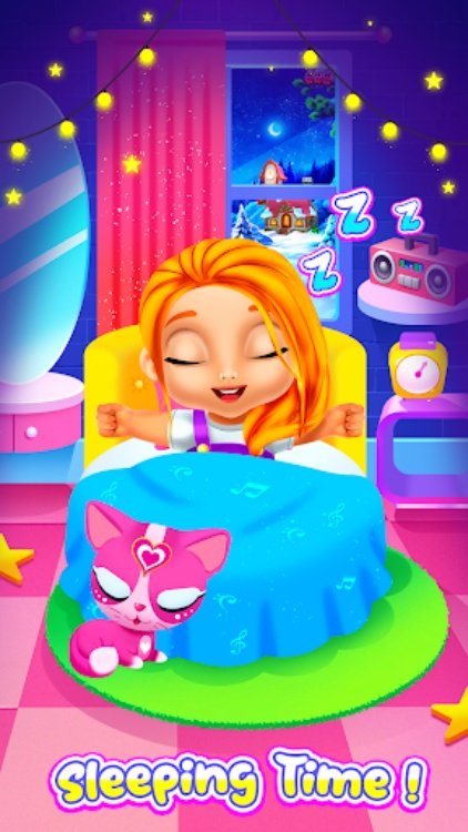 Girl and Kitty  Magic Castle