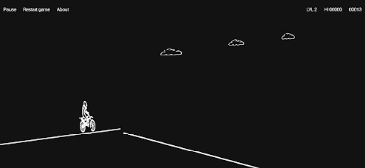 Crazy Moto Racer  2D Racer