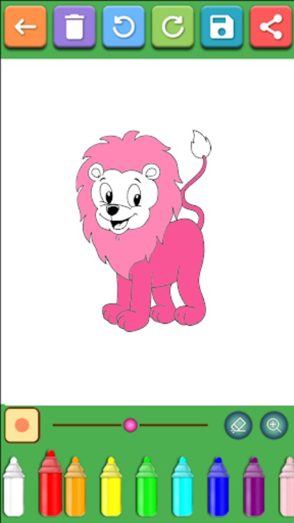 King Lion Coloring Book