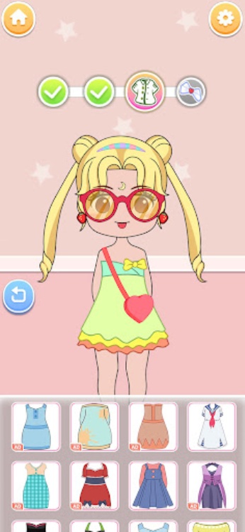 Doll Dress Up: Cute Girl