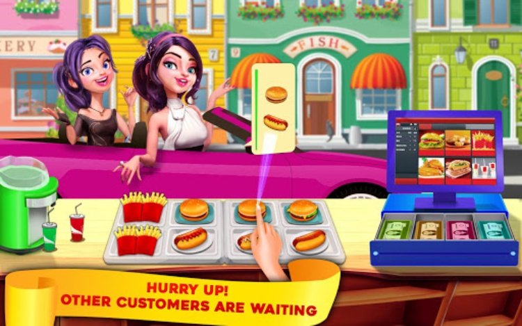 Drive Thru Cashier 3d Game