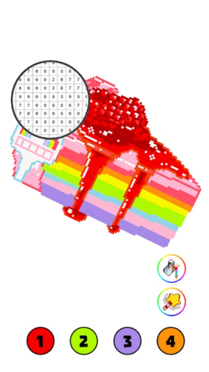 Pixel by Number™  Pixel Art