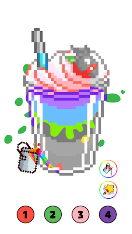Pixel by Number™  Pixel Art