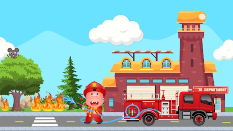 Fireman for Kids  Fire Truck