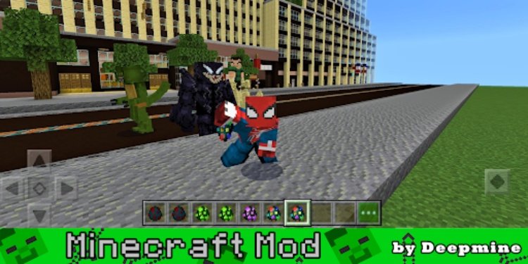 SpiderMan Minecraft Mod