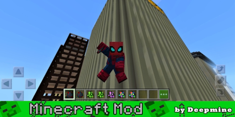 SpiderMan Minecraft Mod