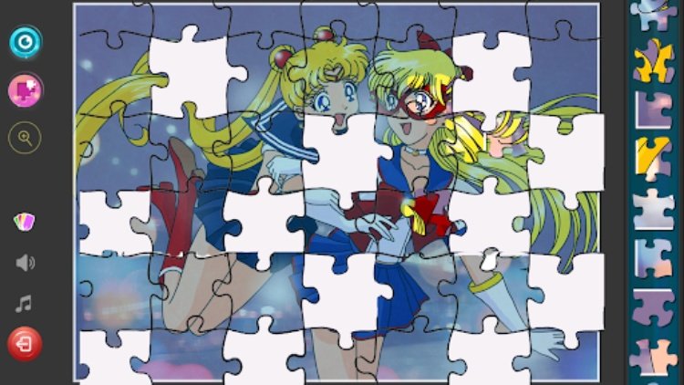Sailor Moon Game Jigsaw Puzzle