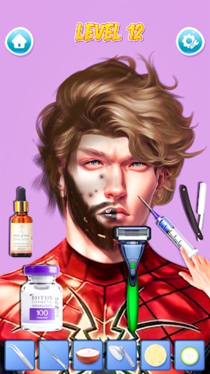 化妆游戏和女孩游戏