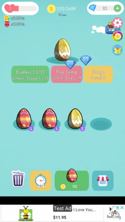 Jump Egg : Merge Tycoon