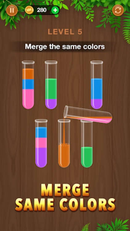 Sort Em All  Water Puzzle