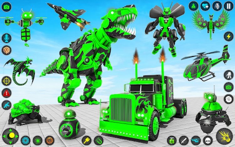 Multi Robot Car Transform Game