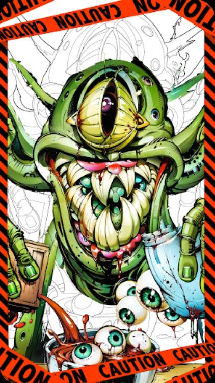 Dark Fantasy Coloring Games