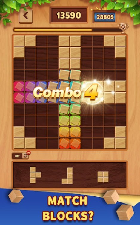 Block Guru  Wood 3D Cube