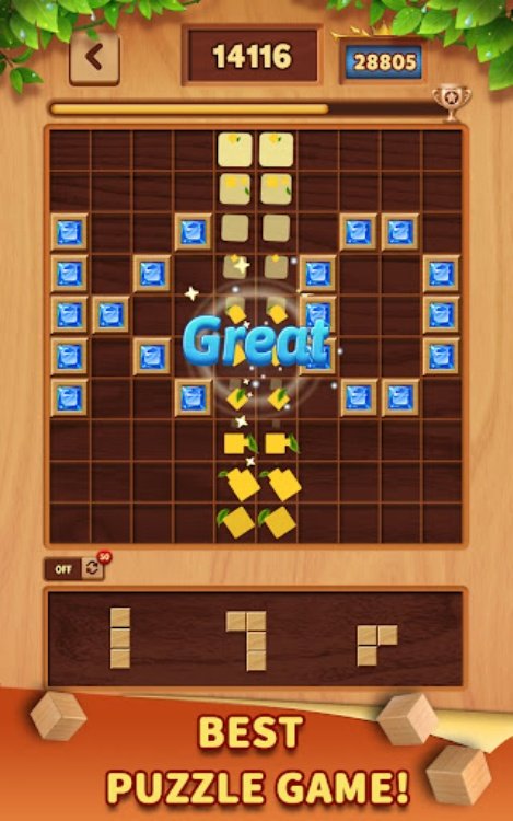 Block Guru  Wood 3D Cube