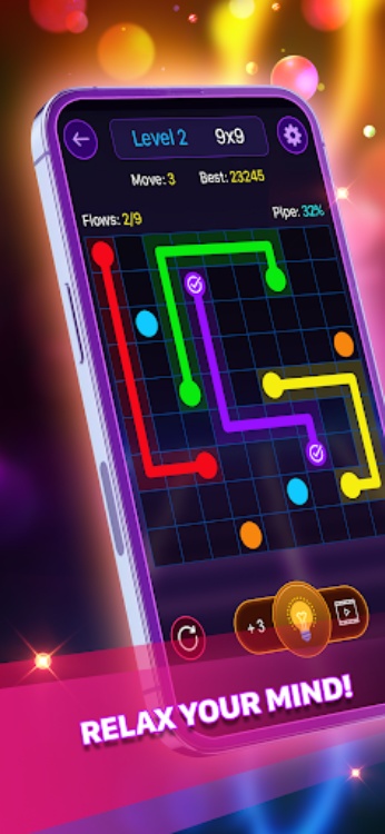 Connect Dots  Dot puzzle game