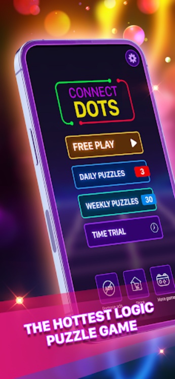 Connect Dots  Dot puzzle game