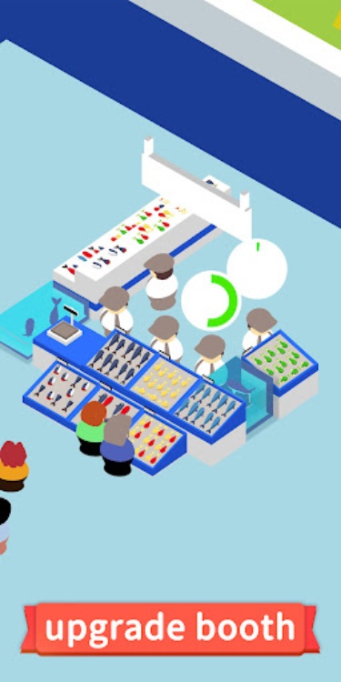 Idle Seafood Market Tycoon