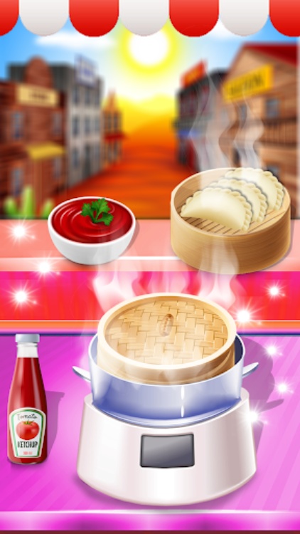 女孩的亚洲烹饪中国美食游戏