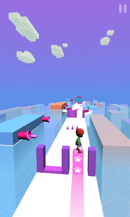 Surfer Boy On Cube 3D