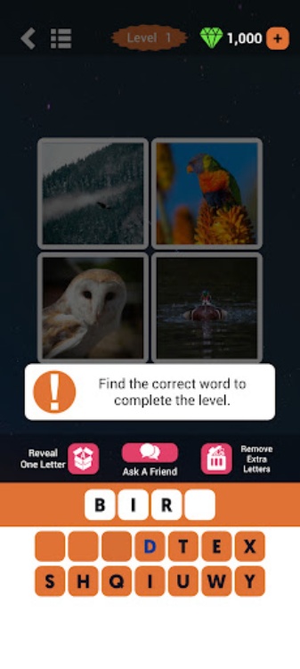 4 Pictures 1 Word