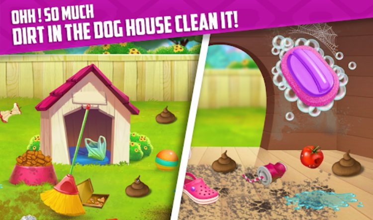 Messy House Cleaning Game