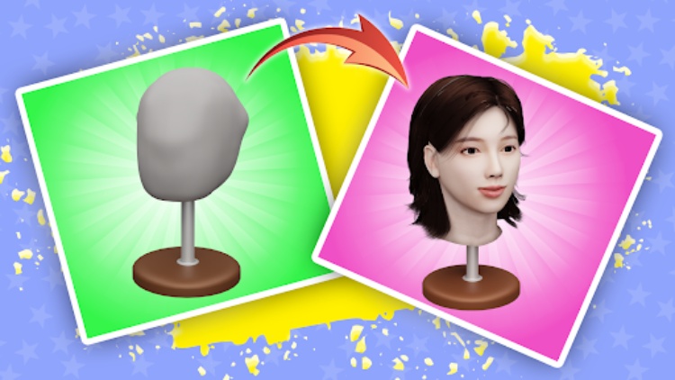 Face Sculpt 3D: Clay Games