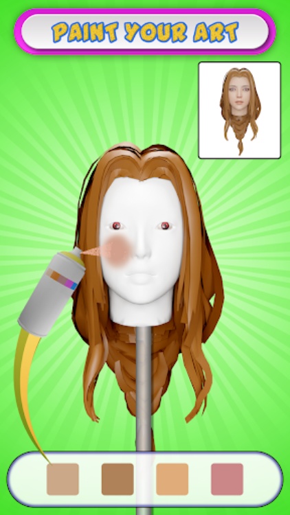 Face Sculpt 3D: Clay Games
