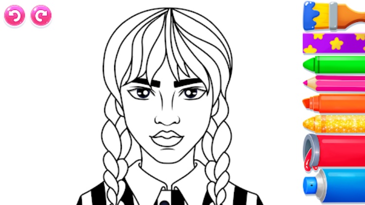 Kids Coloring Games for Girls