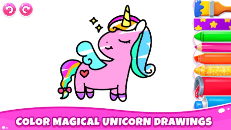 Kids Coloring Games for Girls
