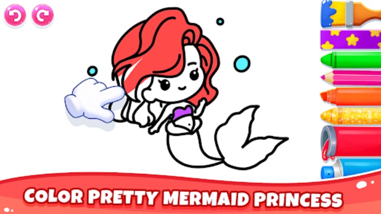 Kids Coloring Games for Girls