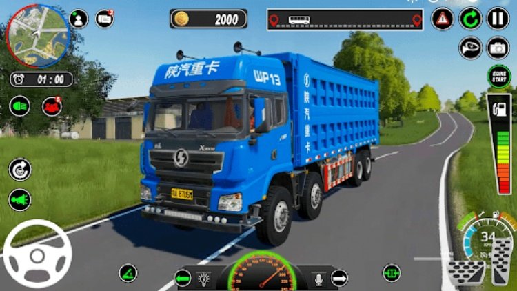 Real Cargo Truck Games 2023