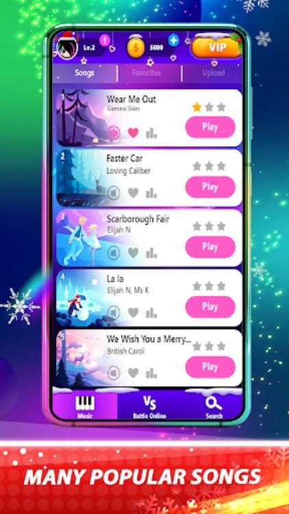 Magic Pink Tiles: Piano Game