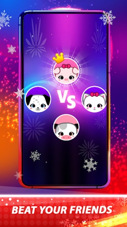 Magic Pink Tiles: Piano Game