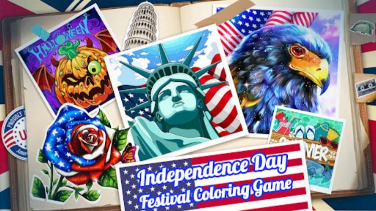 Happy Festival Coloring Games
