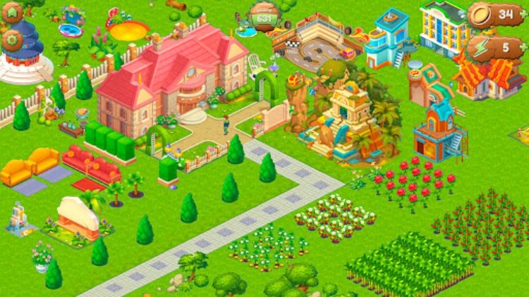 Farm Town Farm Offline Games