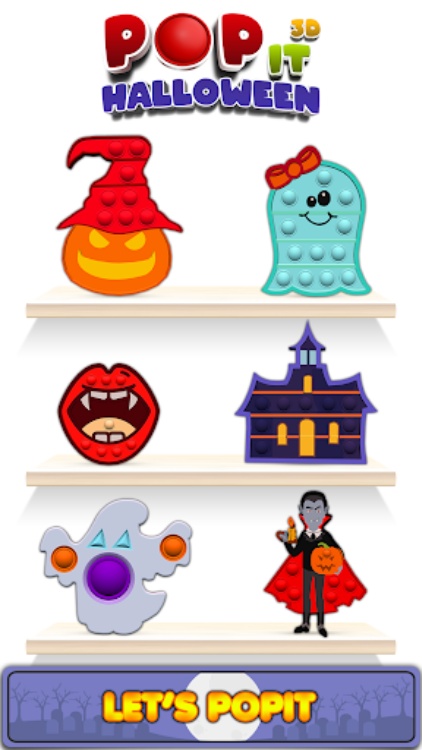 Pop It Halloween 3D Satisfying
