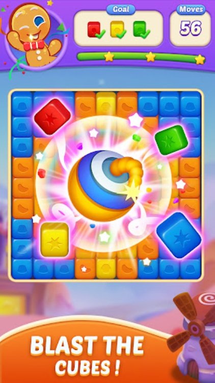 Candy Blast Fever:Cubes Crush