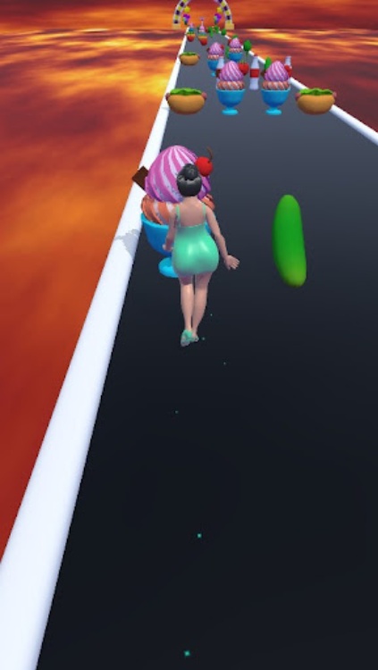 Fat Girl Run Girl Running Game