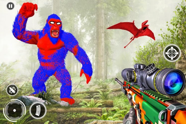 Wild Dino Hunting: Gun Games