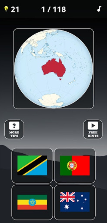 Guess the World Map Quiz