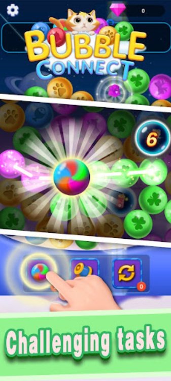 Bubble Connect   puzzle match