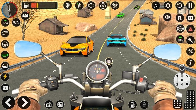 公路自行车赛车游戏