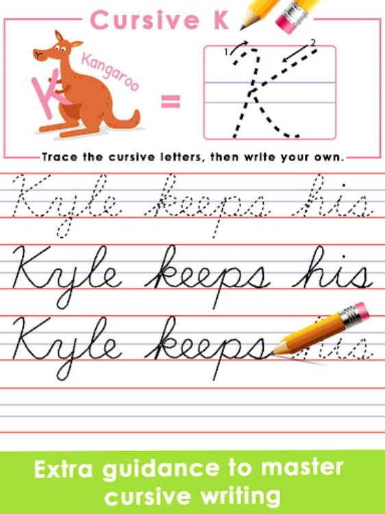 Learn Cursive Writing for Kids