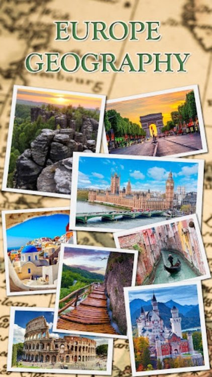Europe Geography  Quiz Game