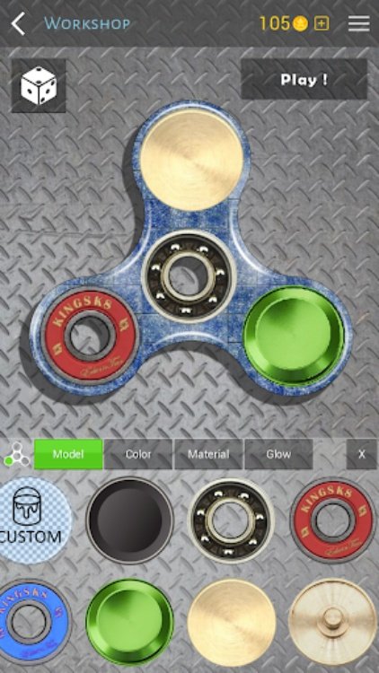 Fidget Spinner + Workshop