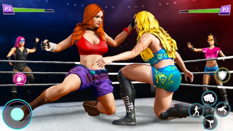 Women Wrestling Fighting Games