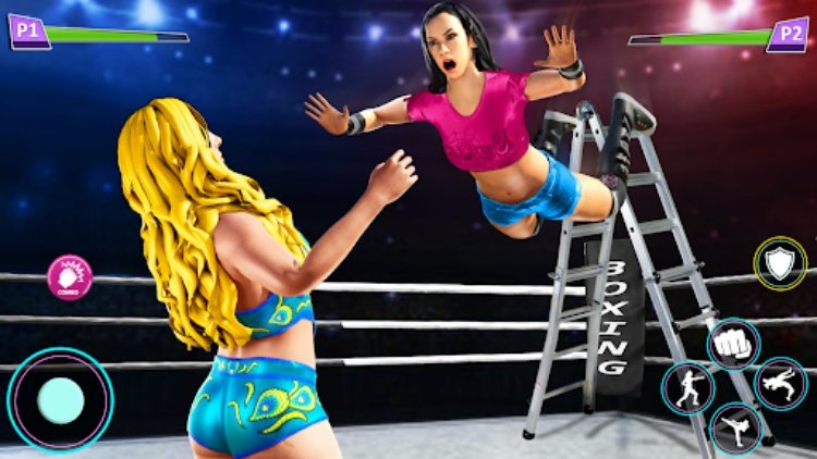 Women Wrestling Fighting Games
