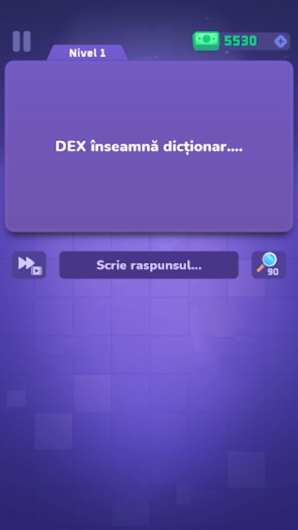 Tărâmul cuvintelor Joc trivia